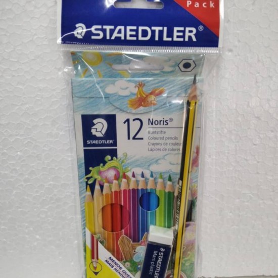 LÁPIS DE COR COM 12 UNIDADES STAEDTLER