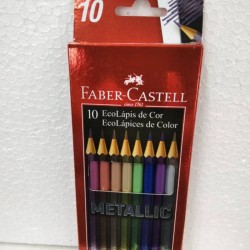 LÁPIS DE COR (METALLIC) FABER CASTELL