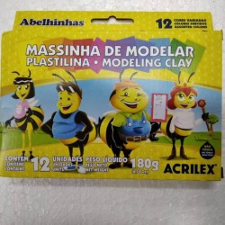 MASSINHA DE MODELAR (ACRILEX)