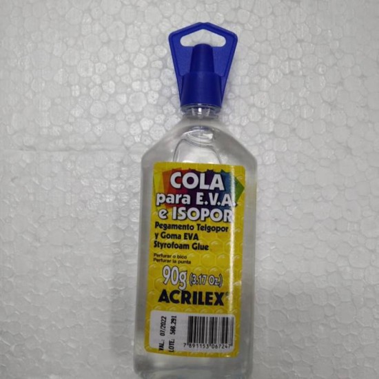 COLA PARA E.V.A E ISOPOR (ACRILEX)