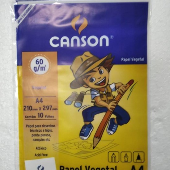 Canson A4  papel vegetal 