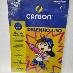 CANSON A3 DESENHO LISO 120/GM