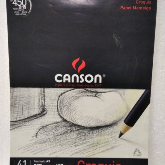 CANSON CROQUIS 41 MANTEIGA