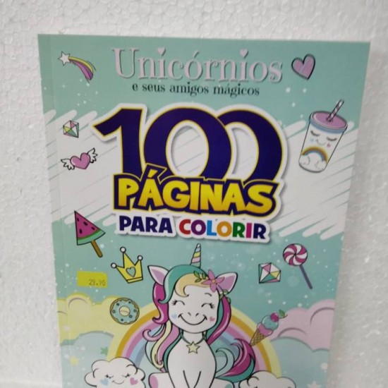 LIVRO PARA COLORIR UNICÓRNIO