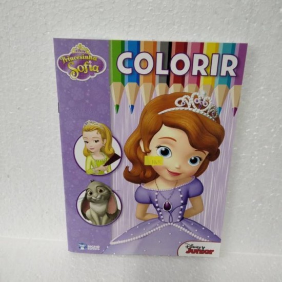 LIVRO PARA COLORIR SOFIA