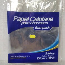 PAPEL CELOFANE PARA CHURRASCO (BOMPACK)