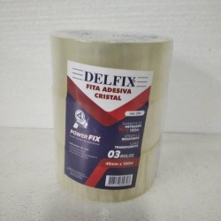 FITA ADESIVA CRISTAL (DELFIX)