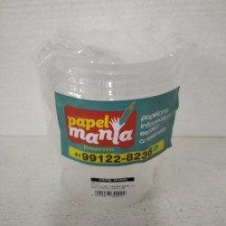 POTE PLAST TRANSP 750ML C/5UNI CRISTALCOPO 7,90